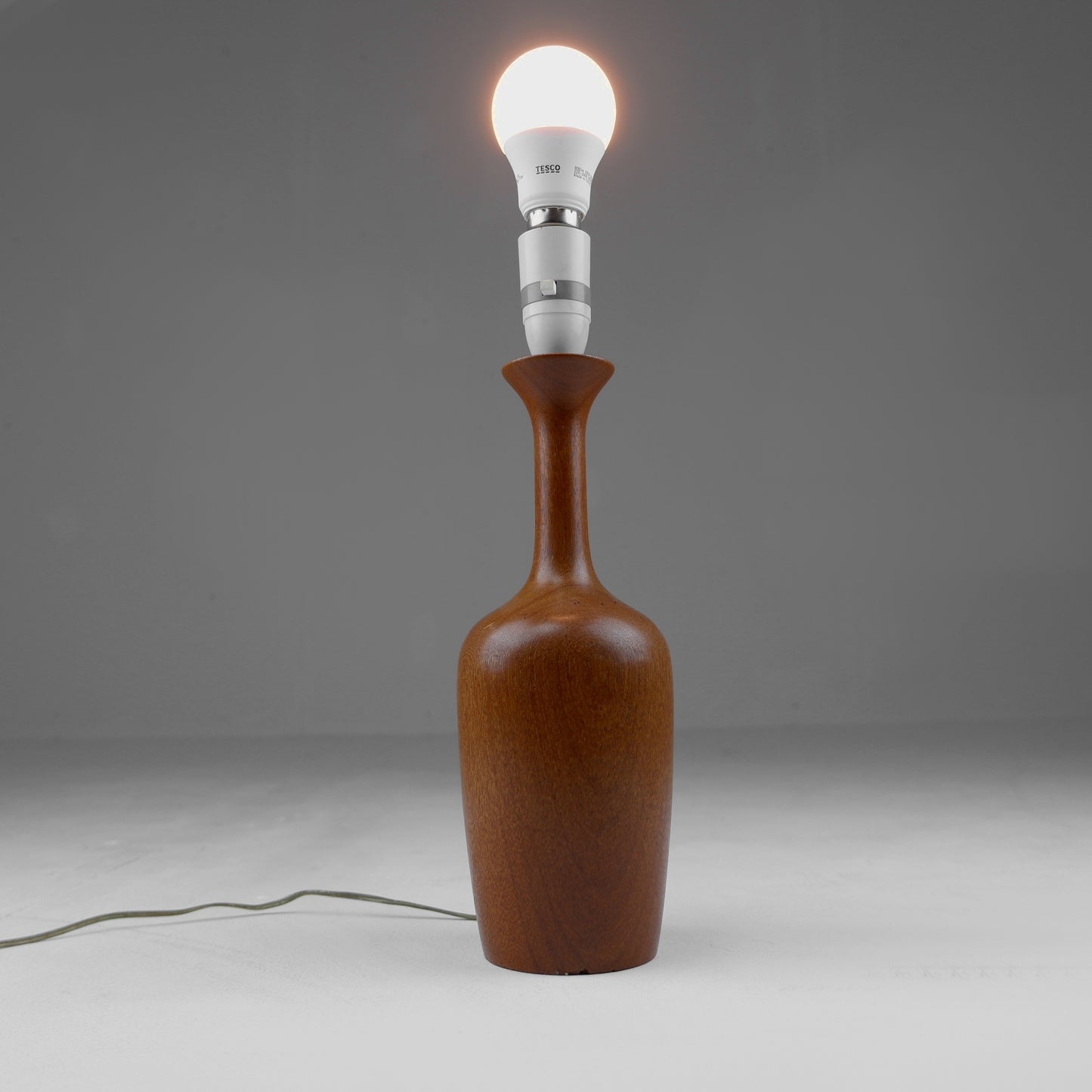 Mid Century Teak Table Lamp