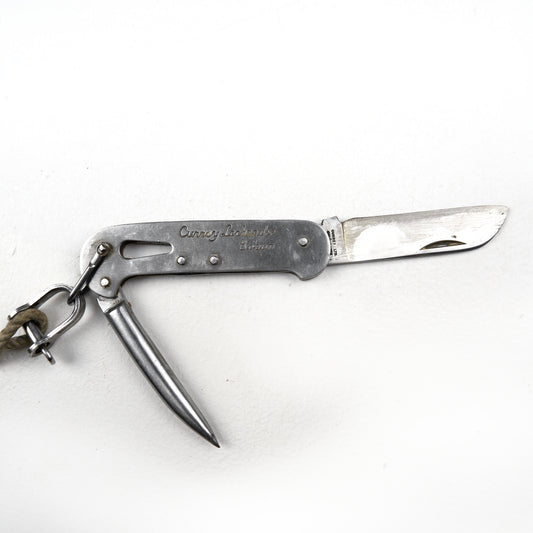 Currey Bosun Lockspike Yachtsmans Schooner Folding Knife, Stainless Steel - Chichester