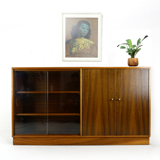 Morris of Glasgow Teak Bookcase/Sideboard or TV Stand - Mid Century