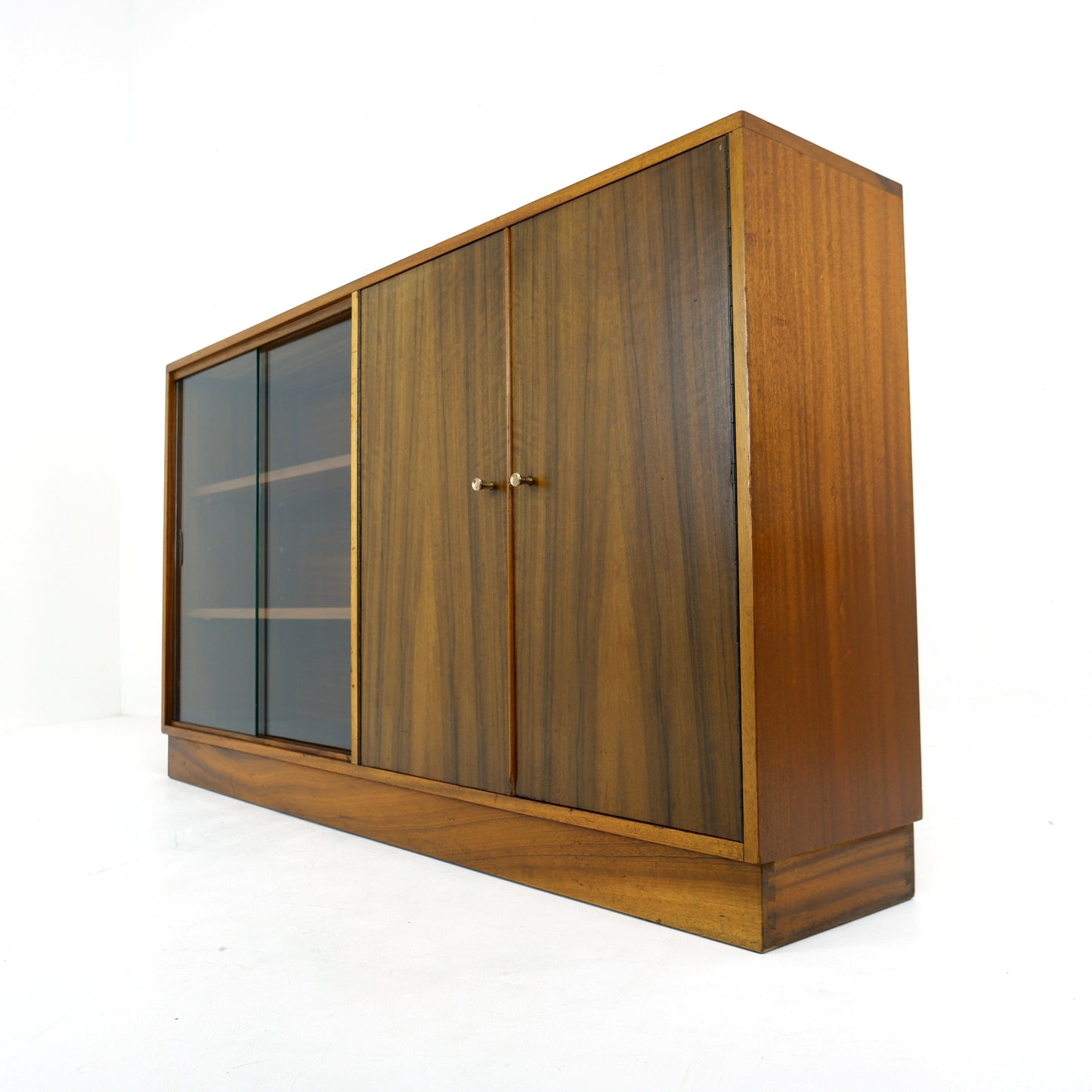 Morris of Glasgow Teak Bookcase/Sideboard or TV Stand - Mid Century