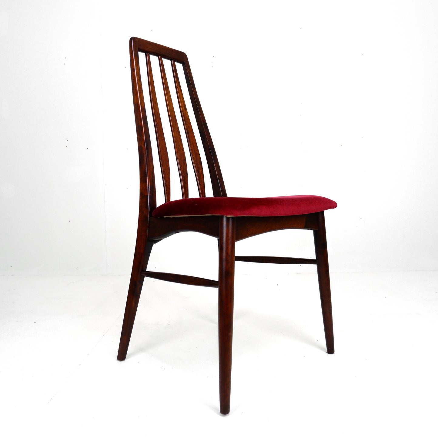 Set 6 Danish Dining Chairs by Niels Koefoed for Koefoeds Hornslet - Model "Eva"