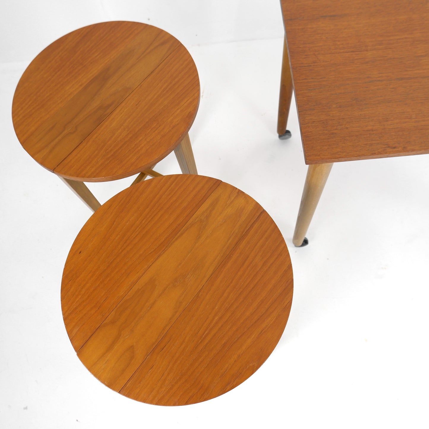 Poul Hundevad Teak Nest of Tables in Teak - Mid Century Modern