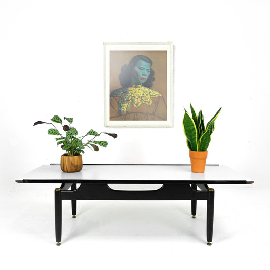 Mid Century G Plan Librenza Coffee Table - Melamine Effect