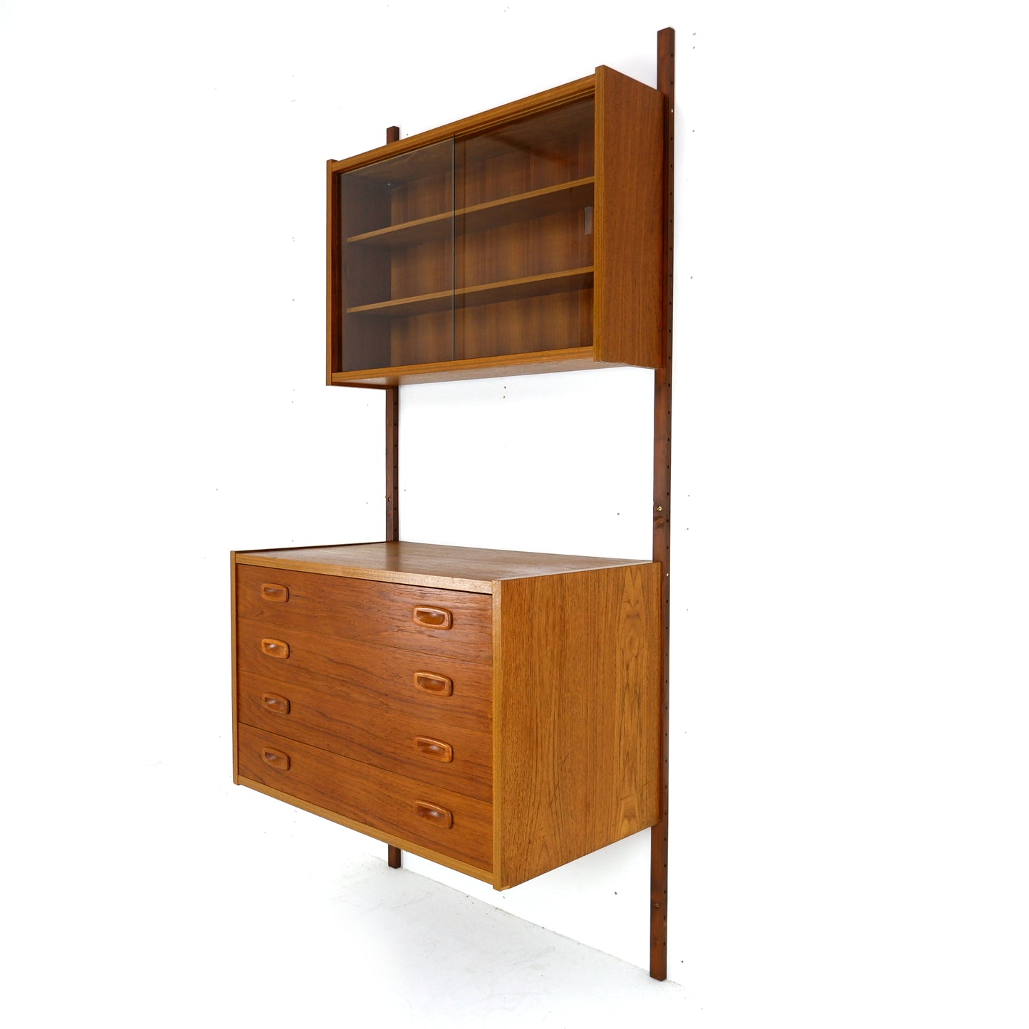 Danish PS System Wall Units / Sideboard - Drawers and Cabinet - Mid Century Shelving