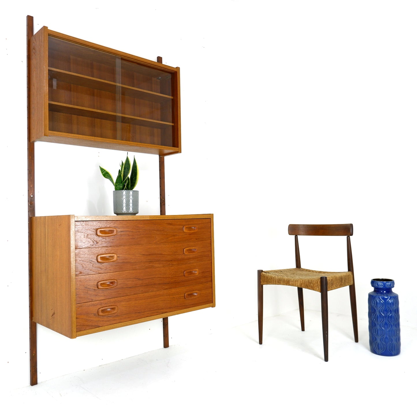 Danish PS System Wall Units / Sideboard - Drawers and Cabinet - Mid Century Shelving