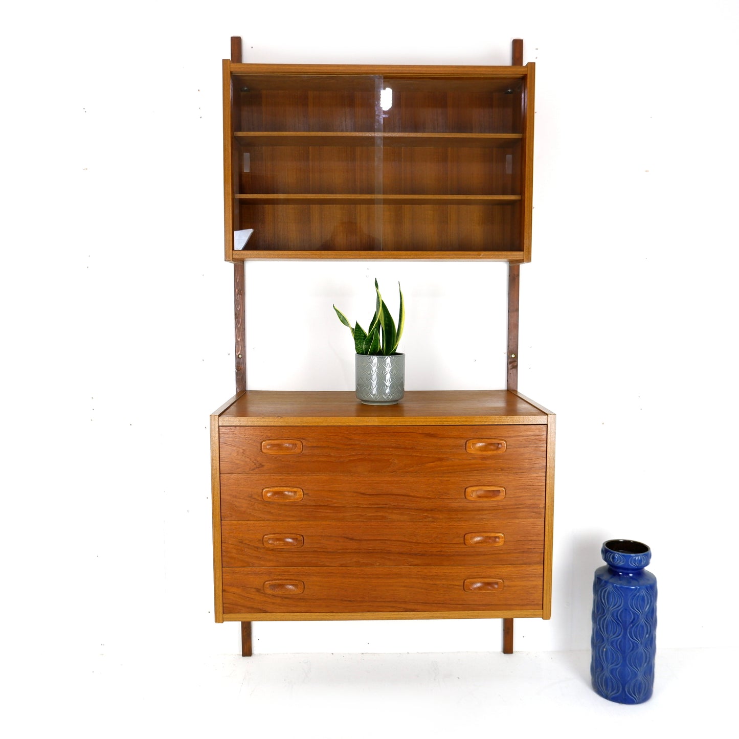 Danish PS System Wall Units / Sideboard - Drawers and Cabinet - Mid Century Shelving