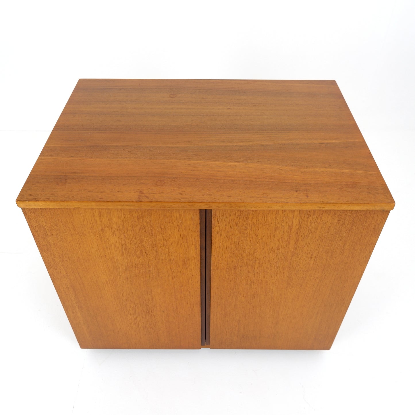 Mid Century Teak Record Cabinet by Dynatron