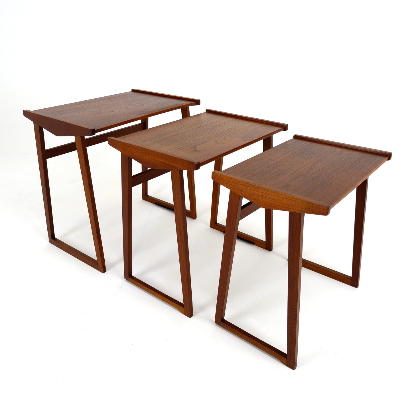 Mid Century Nest of Tables in Teak