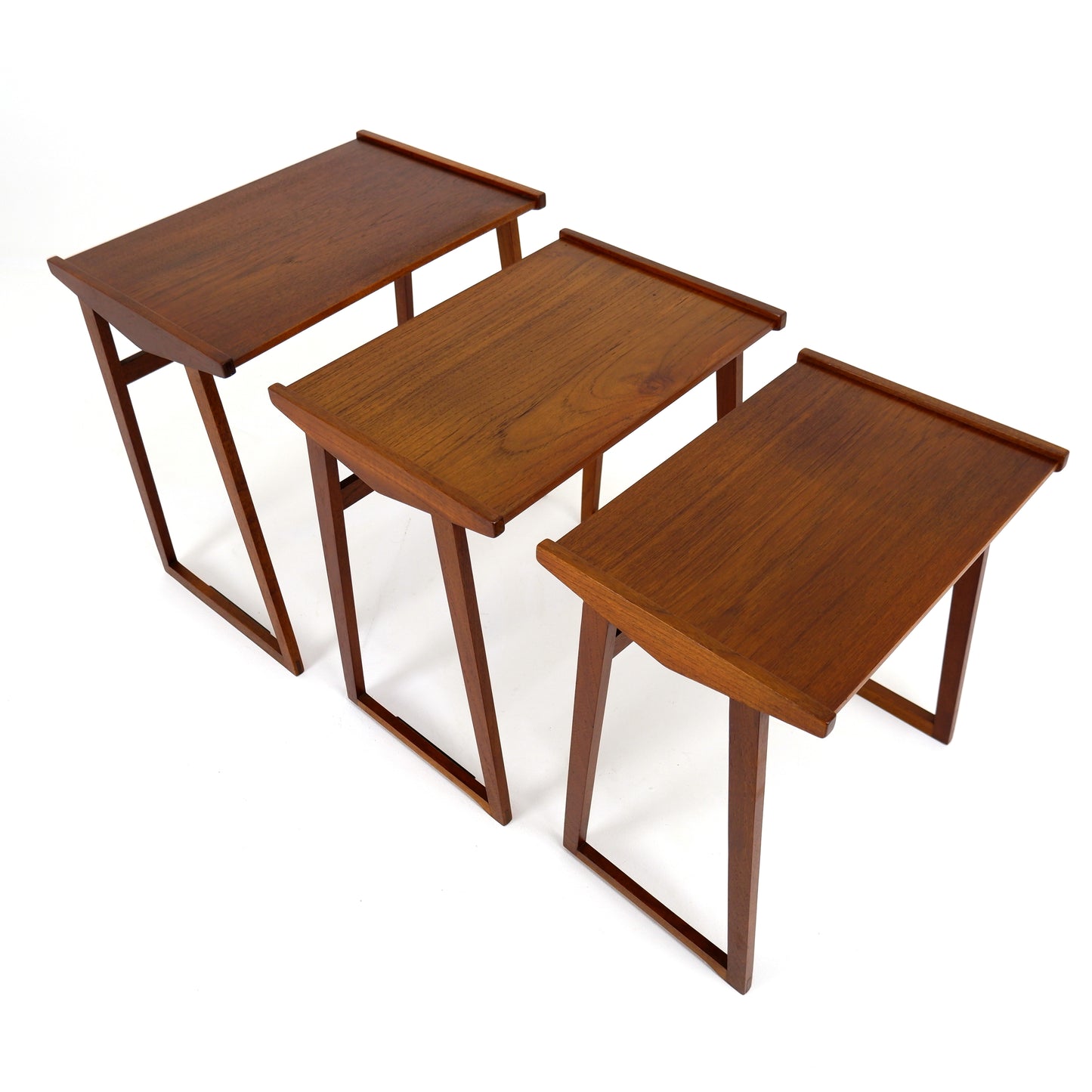 Mid Century Nest of Tables in Teak