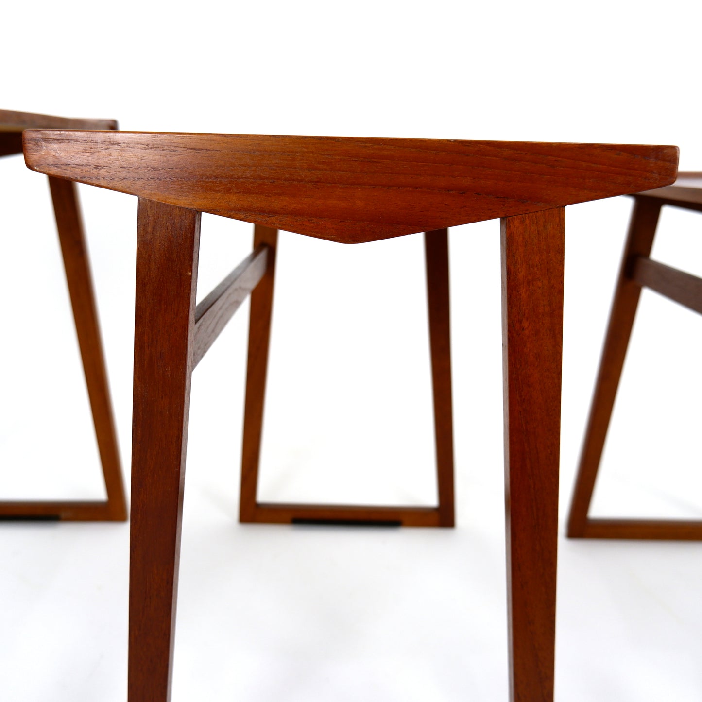 Mid Century Nest of Tables in Teak