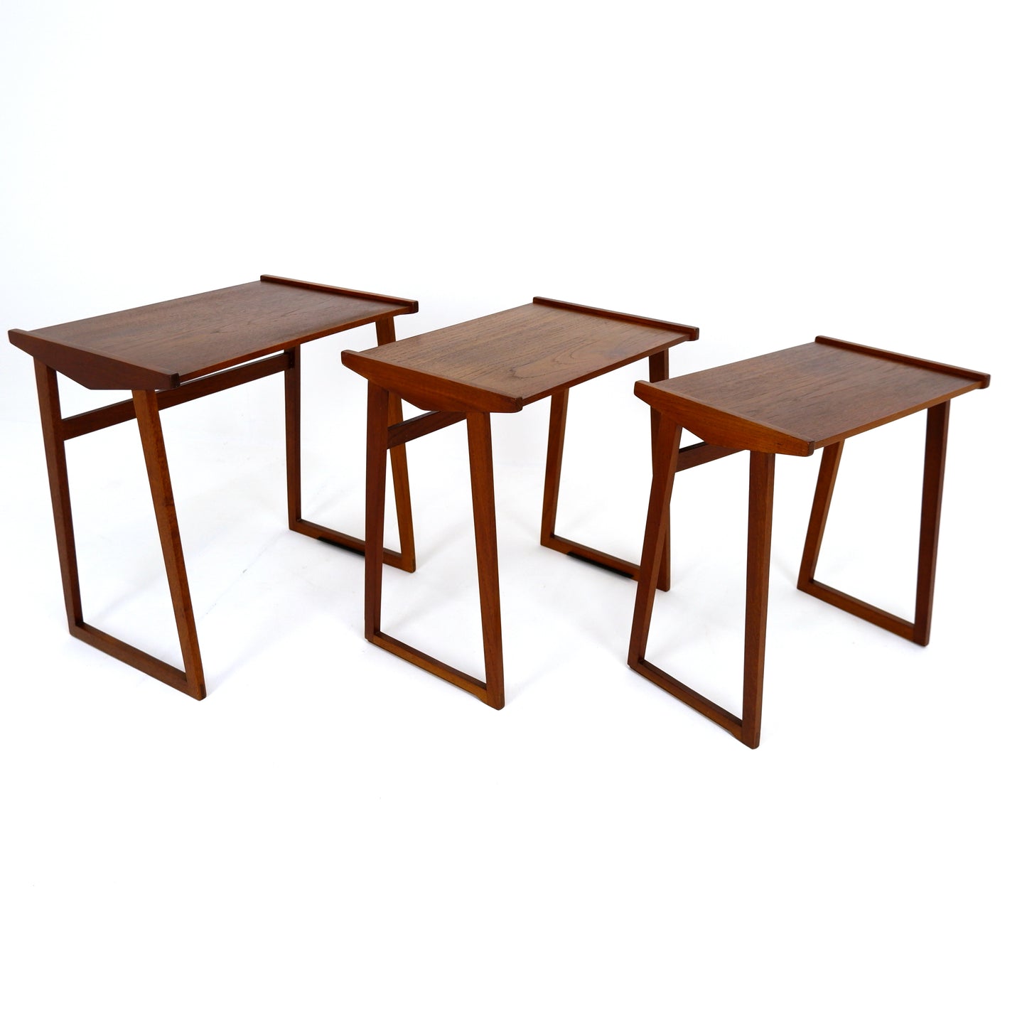 Mid Century Nest of Tables in Teak