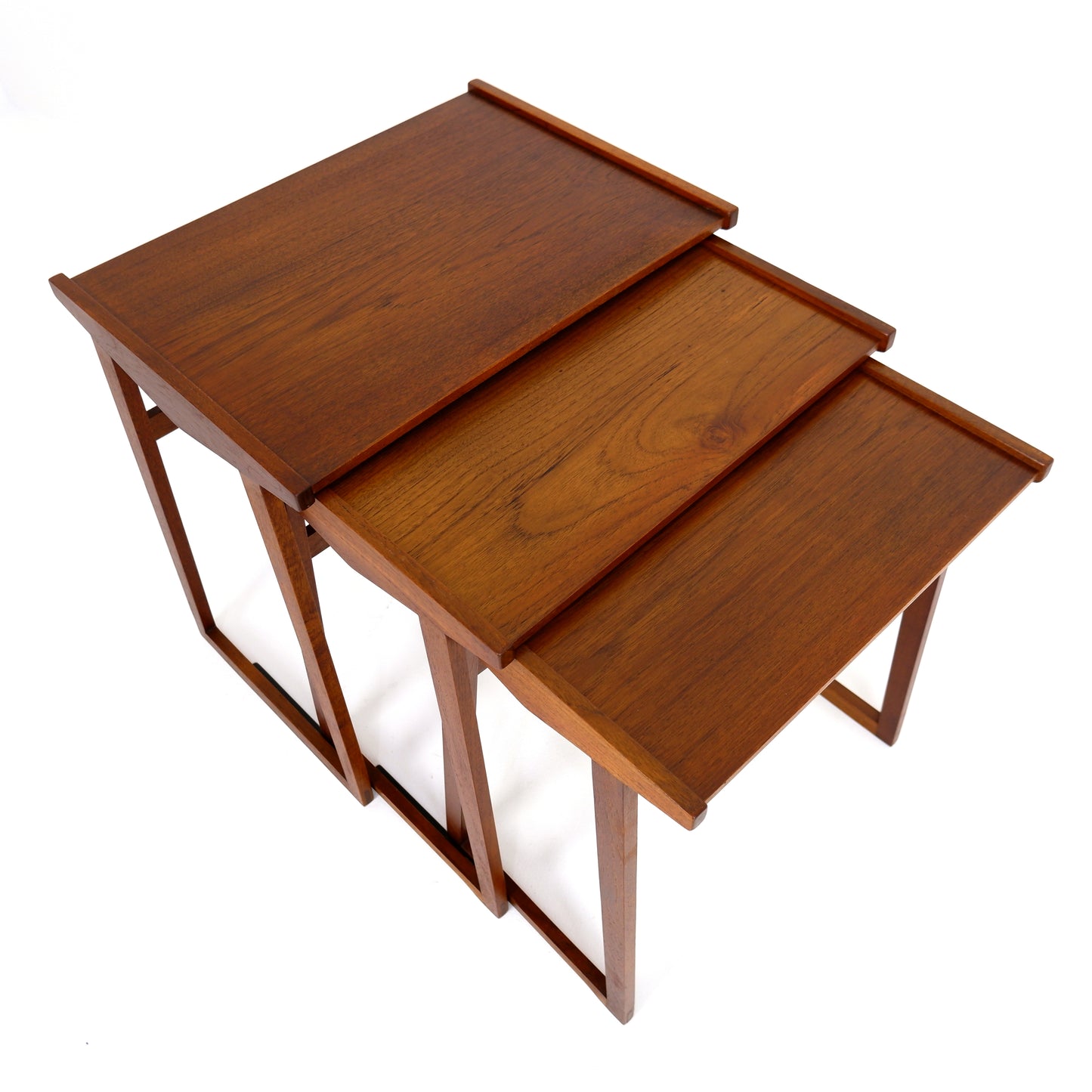 Mid Century Nest of Tables in Teak