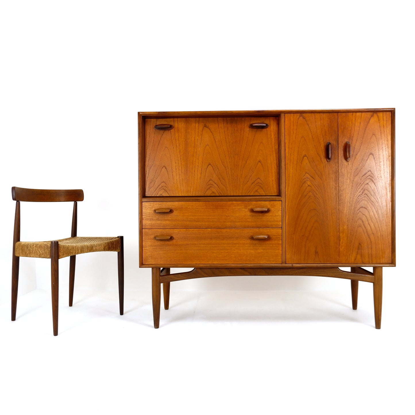 Mid Century G PLAN Teak Sideboard by E Gomme - Cocktail/Drinks Cabinet