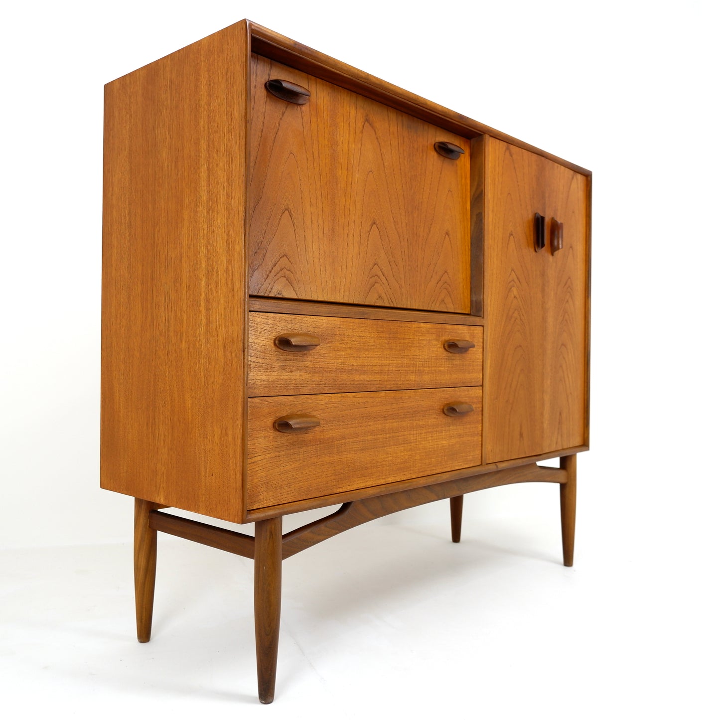 Mid Century G PLAN Teak Sideboard by E Gomme - Cocktail/Drinks Cabinet