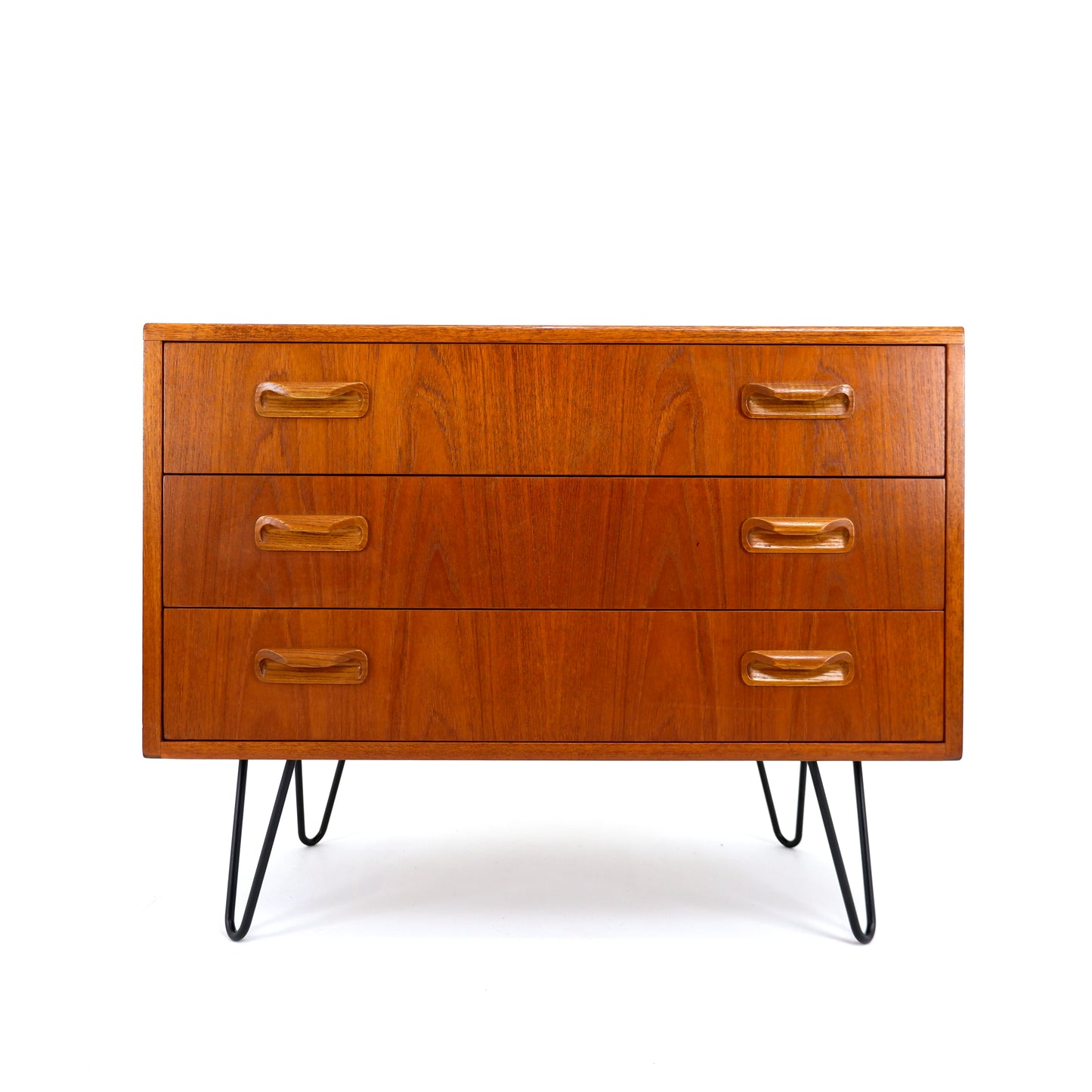 Mid Century G PLAN Teak Chest of Drawers on Hairpin Legs - Sideboard