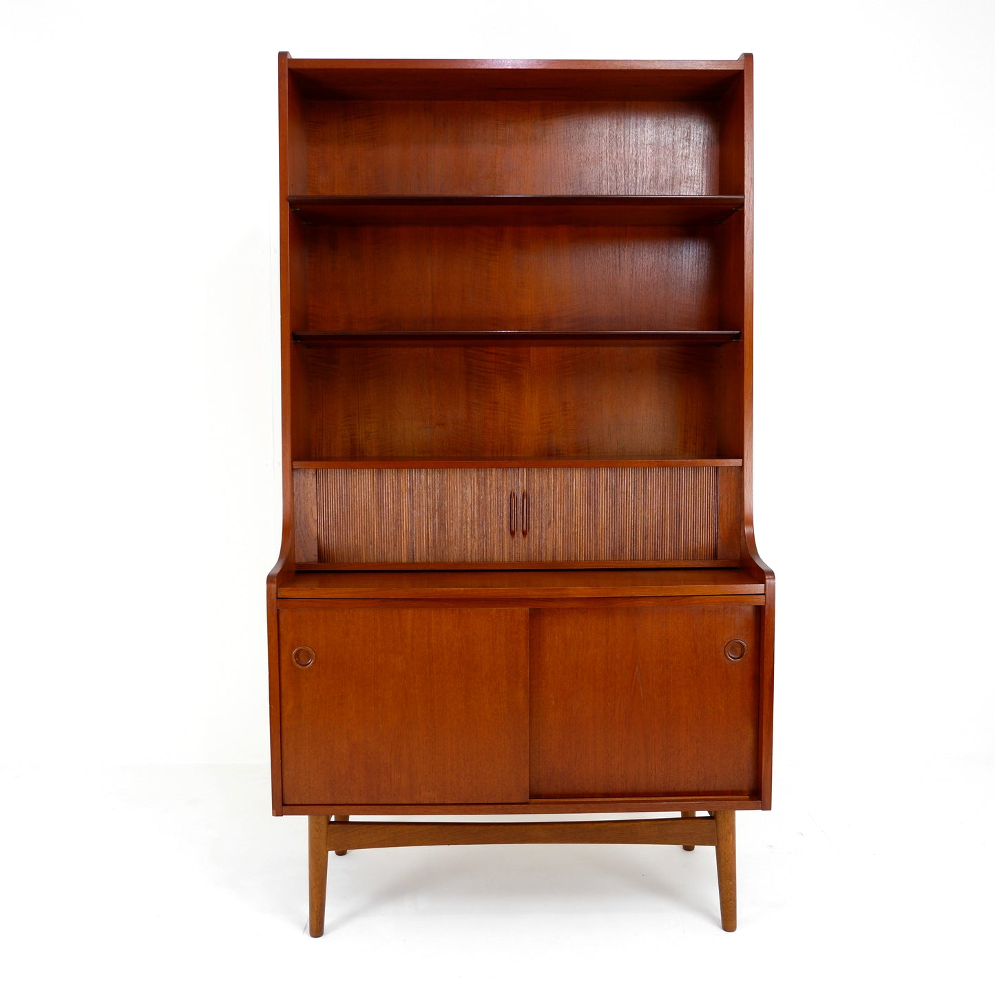 Danish Modern Børge Mogensen Bureau Desk / Bookcase in Teak - Mid Century