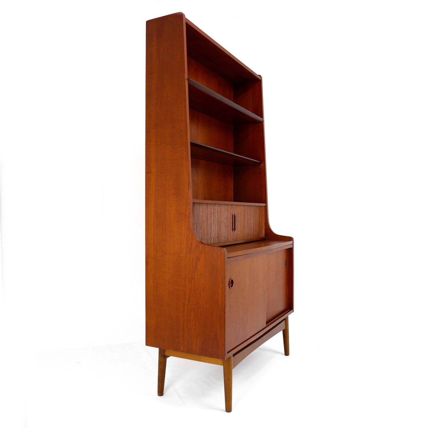 Danish Modern Børge Mogensen Bureau Desk / Bookcase in Teak - Mid Century