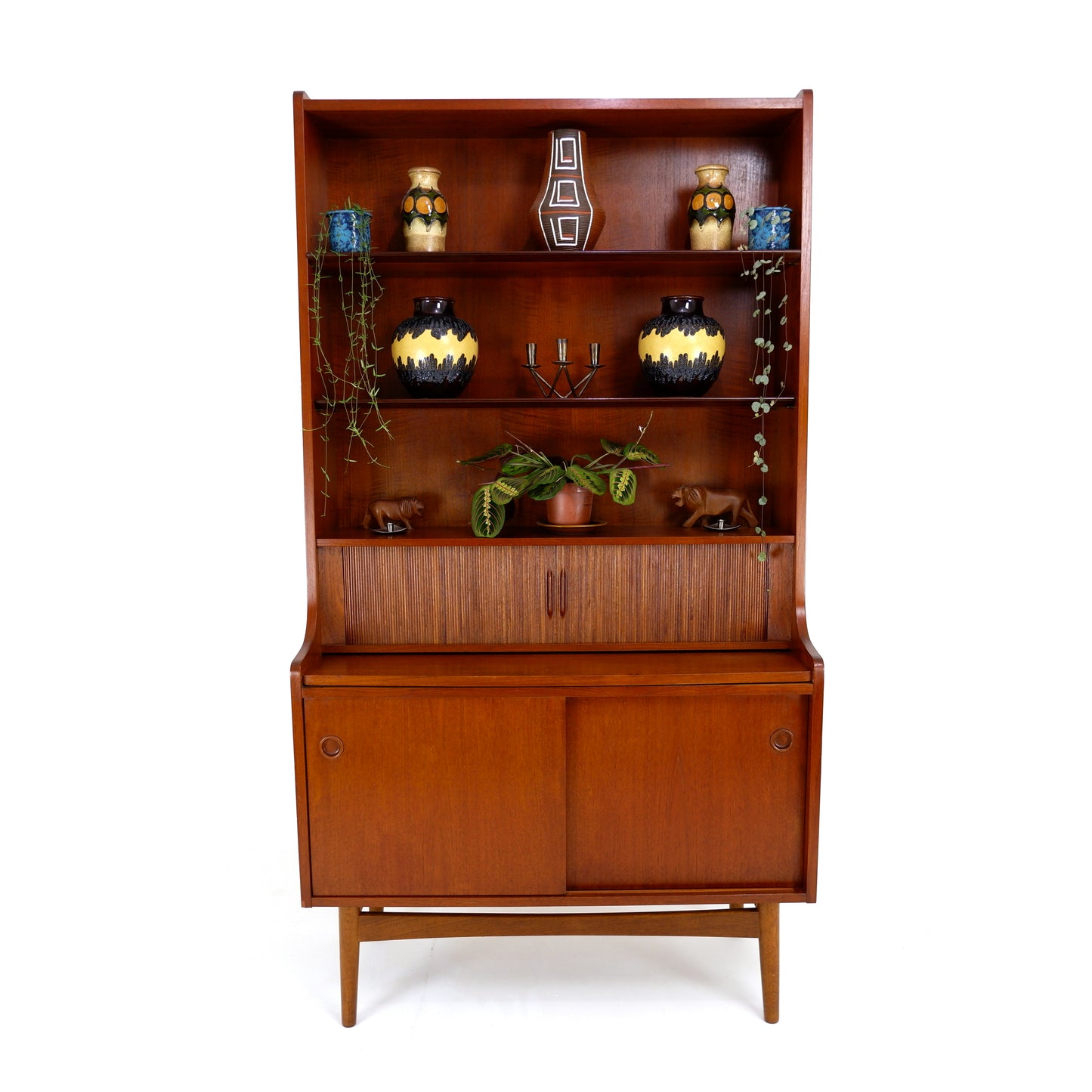 Danish Modern Børge Mogensen Bureau Desk / Bookcase in Teak - Mid Century