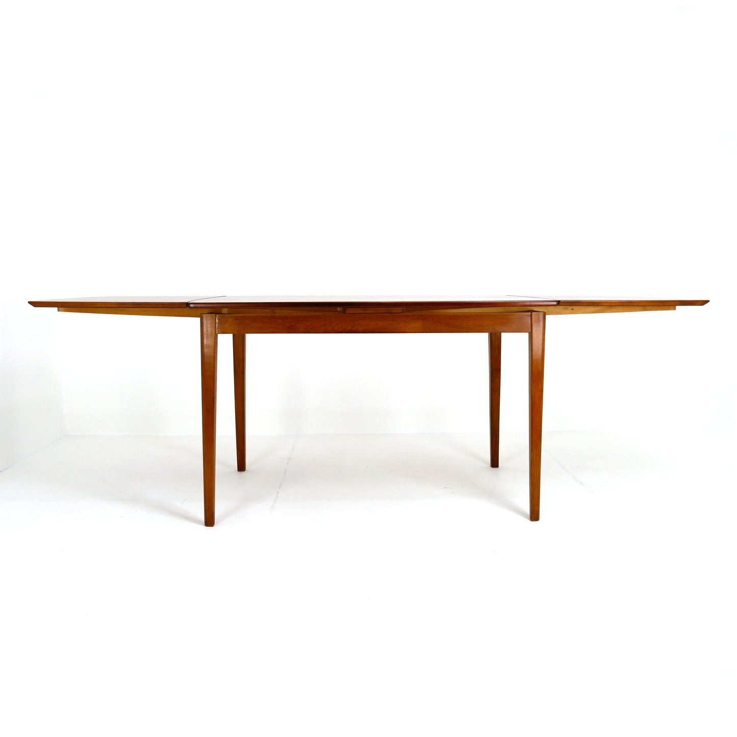 Danish Modern Dining Table and 4 Chairs by Slagelse Møbelvaerk in Teak  - Mid Century Modern