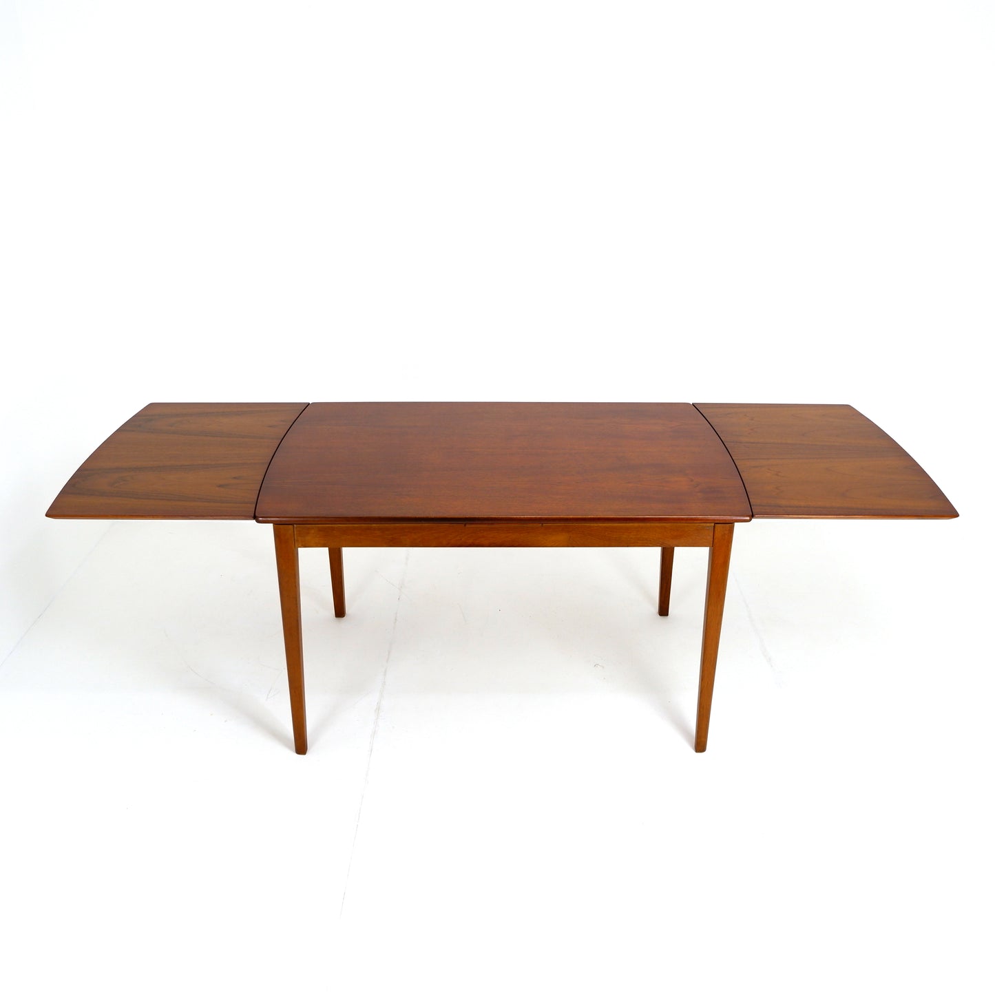 Danish Modern Dining Table and 4 Chairs by Slagelse Møbelvaerk in Teak  - Mid Century Modern