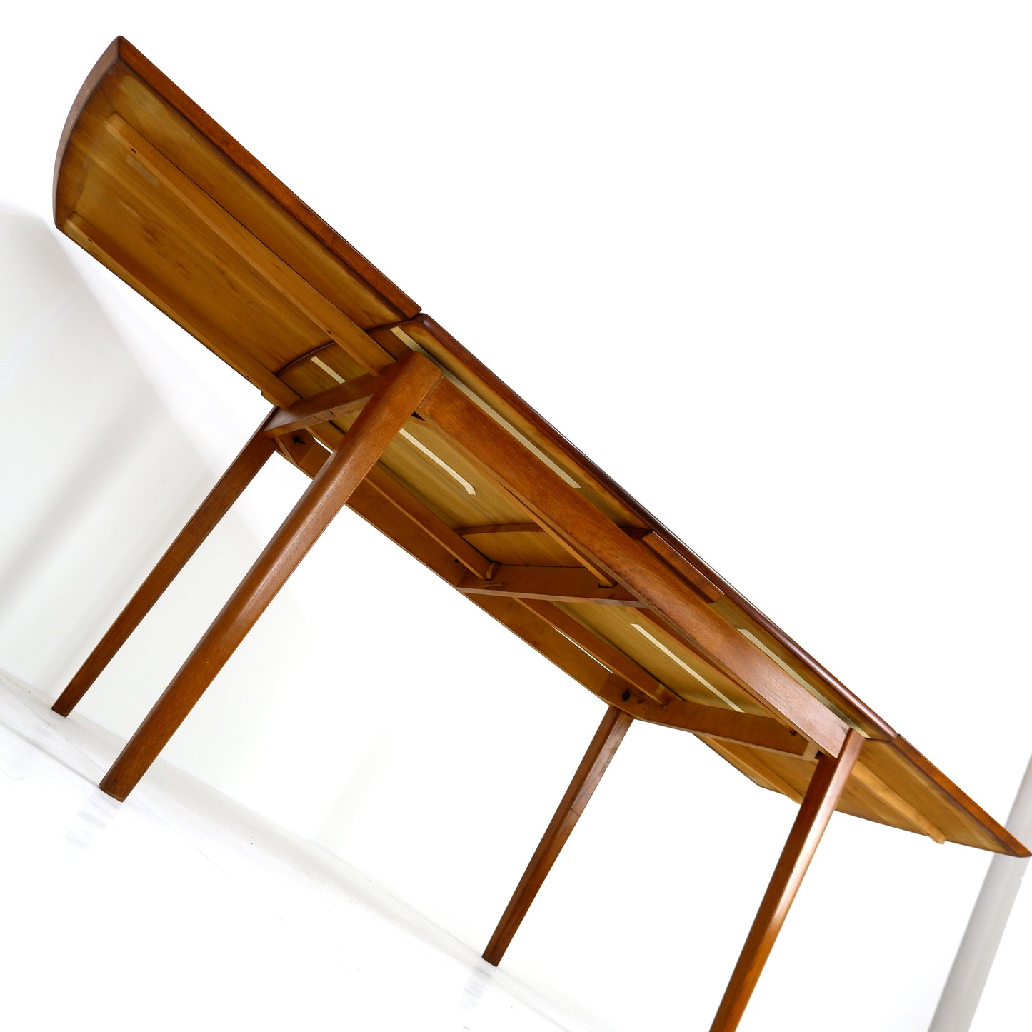 Danish Modern Dining Table and 4 Chairs by Slagelse Møbelvaerk in Teak  - Mid Century Modern