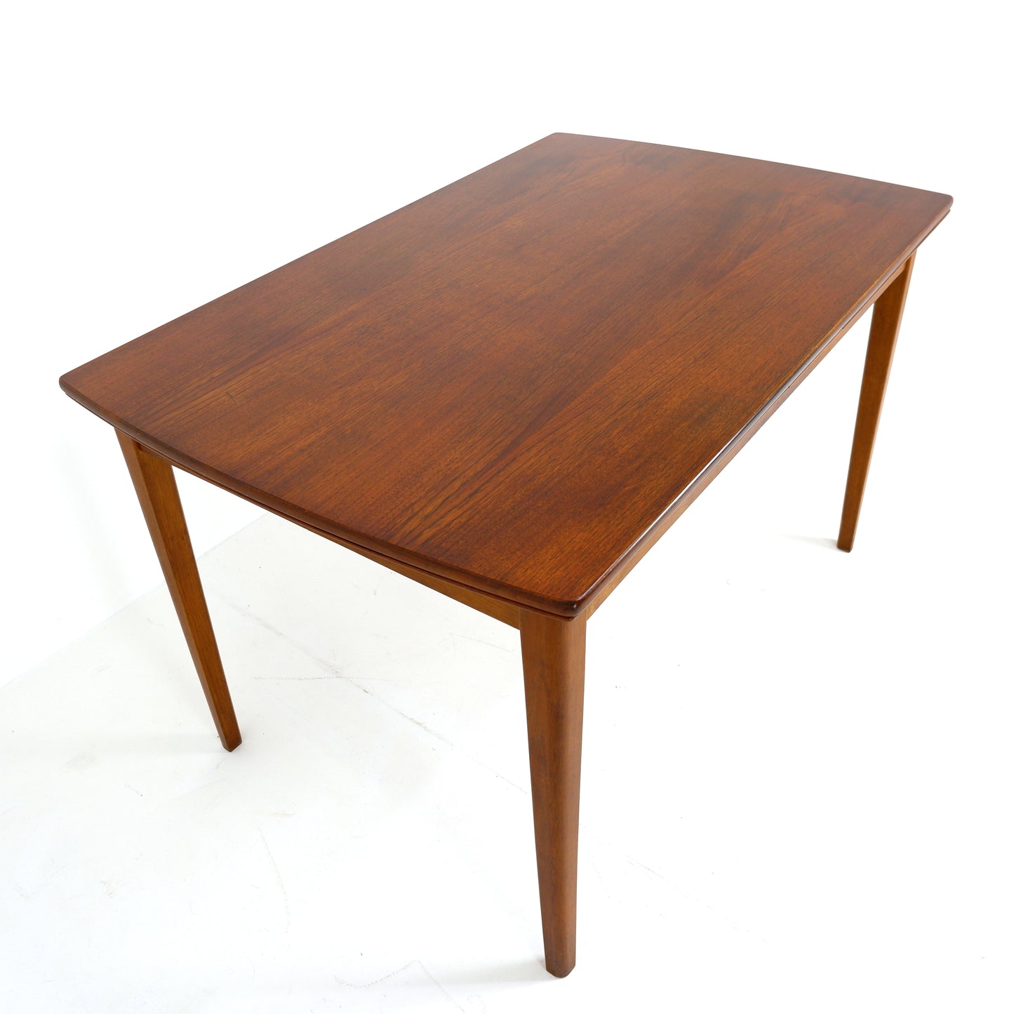 Danish Modern Dining Table and 4 Chairs by Slagelse Møbelvaerk in Teak  - Mid Century Modern