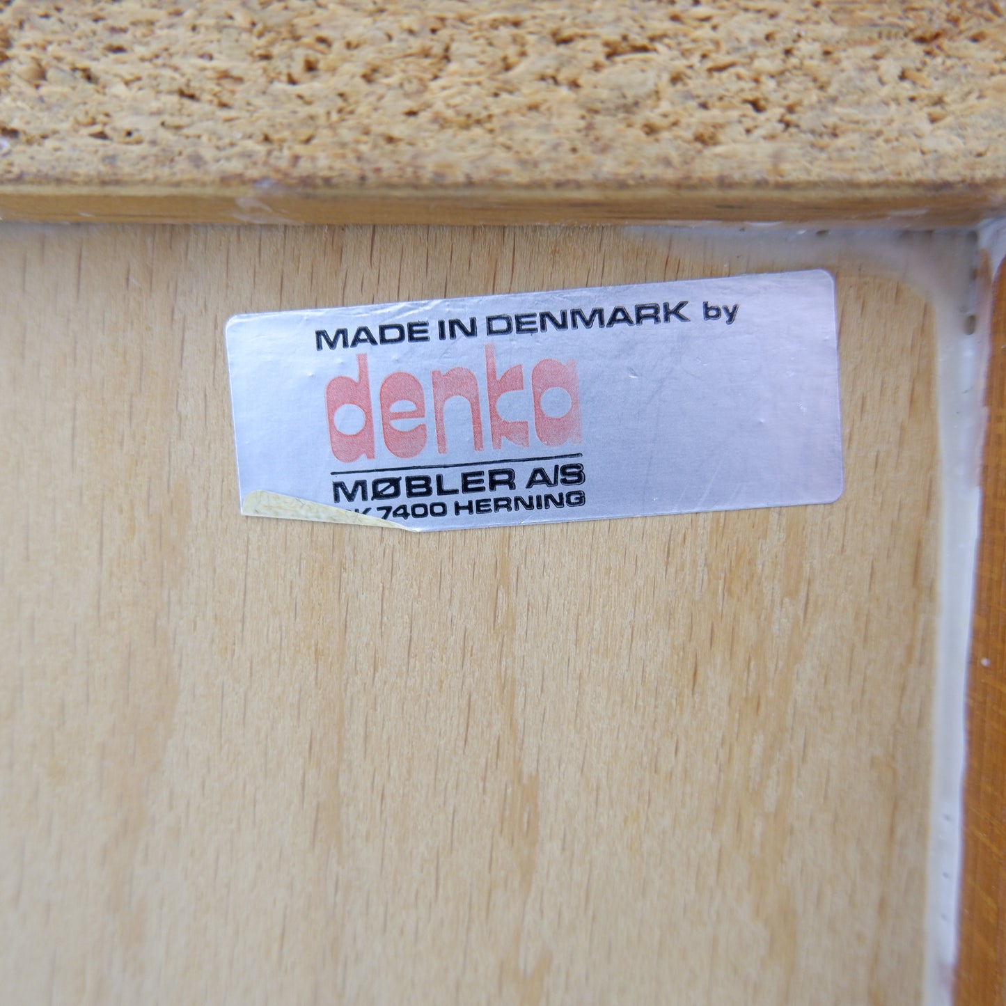 DENKA Danish Media/TV Stand in Teak - Mid Century Modern -Record/Vinyl Storage