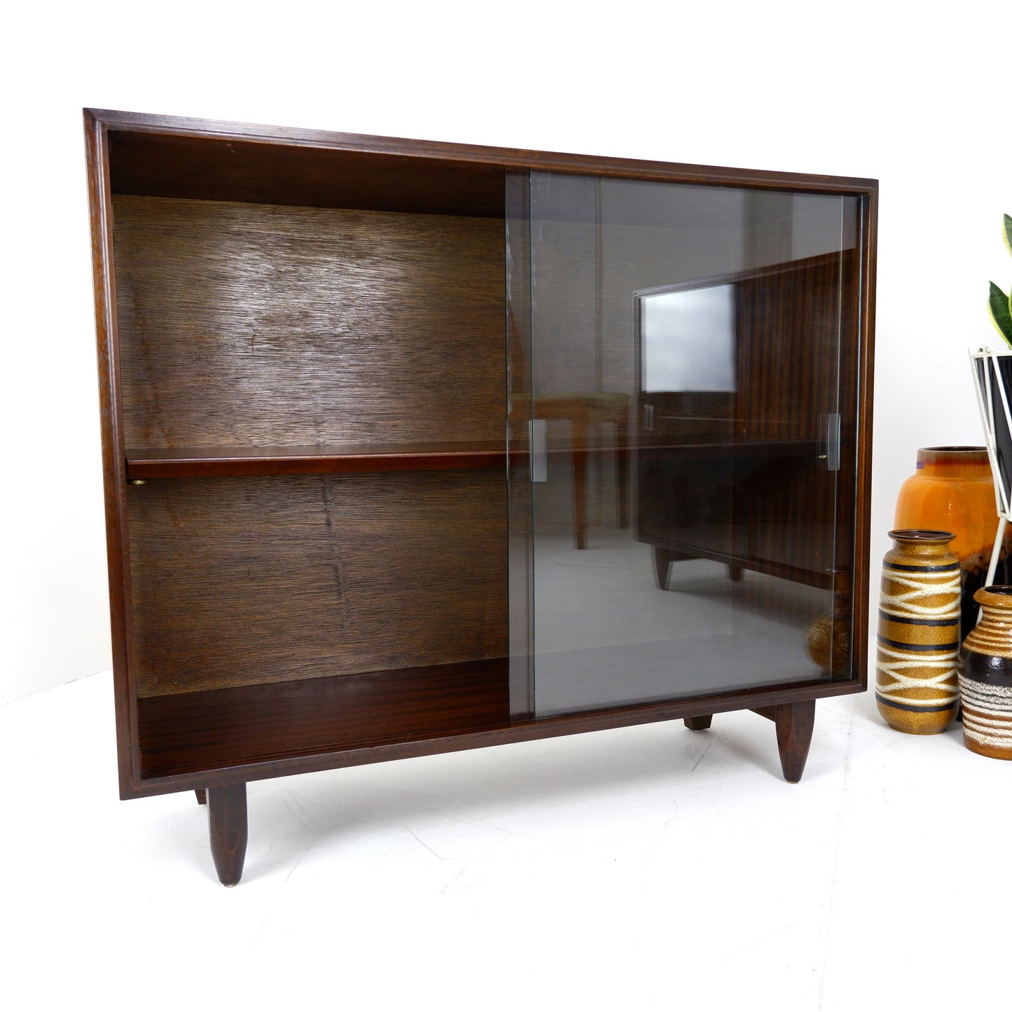 Pair of Mid Century Rosewood Bookcases / Display Cabinets by Beaver & Tapley Multi width