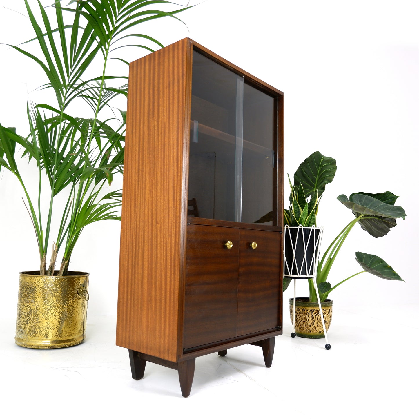 Mid Century Rosewood Record Cabinet by Beaver & Tapley Multi Width - Bookcase