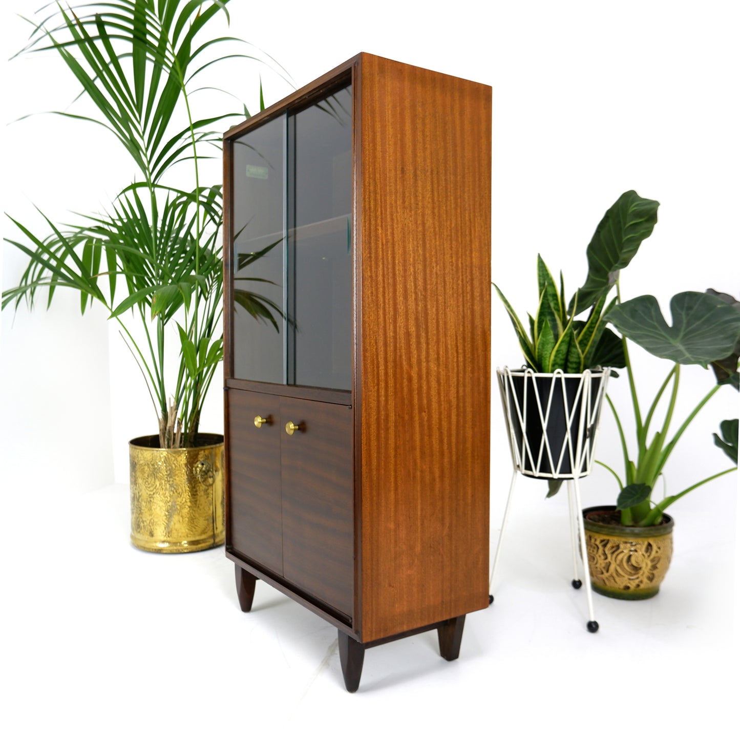 Mid Century Rosewood Record Cabinet by Beaver & Tapley Multi Width - Bookcase