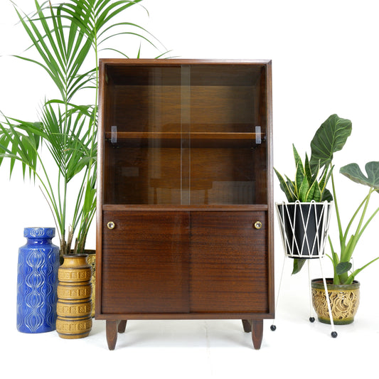 Mid Century Beaver & Tapley Rosewood Display/Drinks Cabinet/Bookcase - Multi Width Range