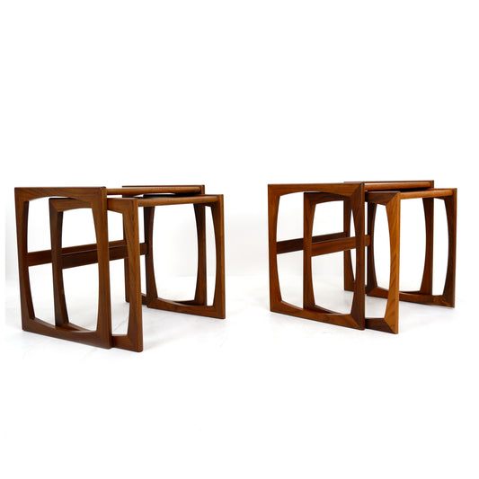 Pair of G PLAN Quadrille Nested End/Lamp Tables or Bedside Tables
