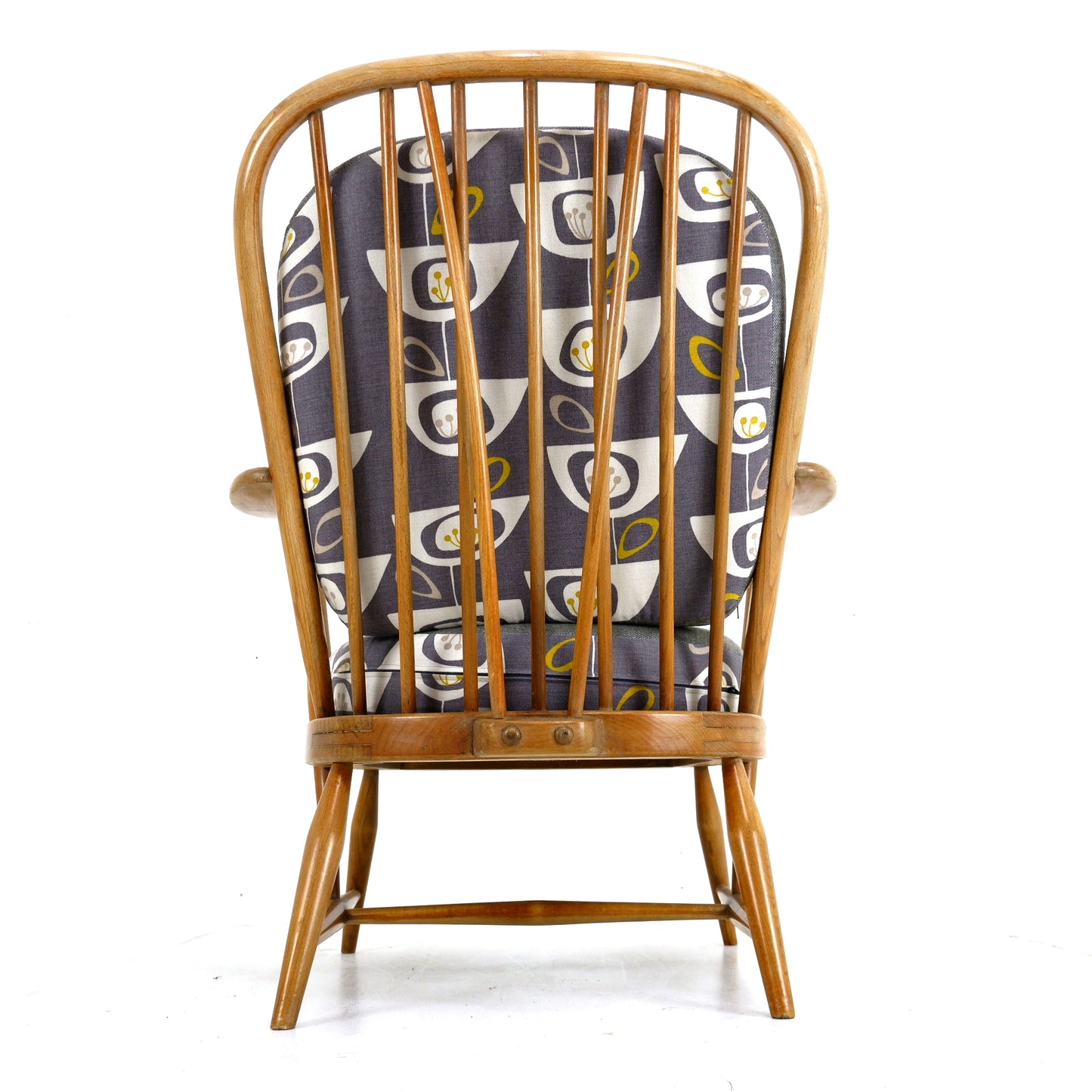 Mid Century ERCOL Armchair - Orla Kiely Fabric