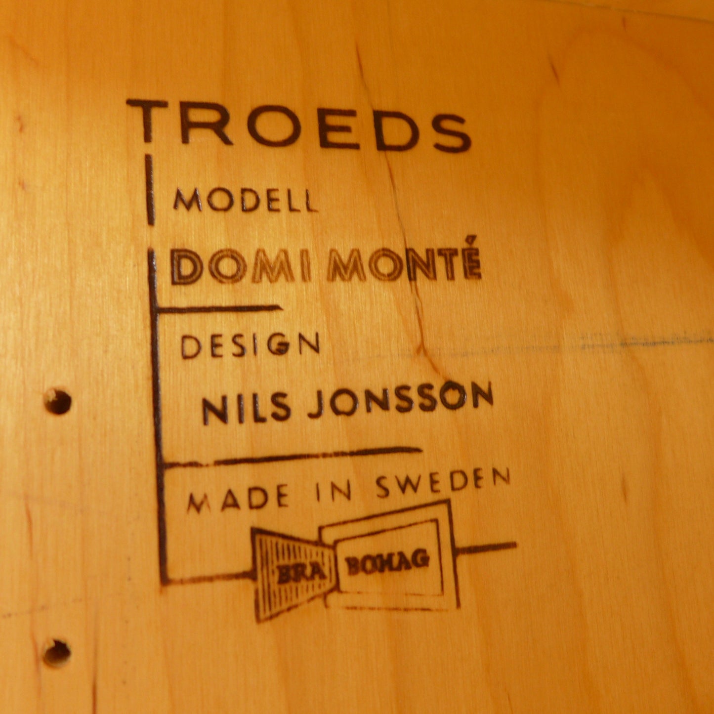 Nils Jonsson Teak Sideboard for Troeds Domi Monte