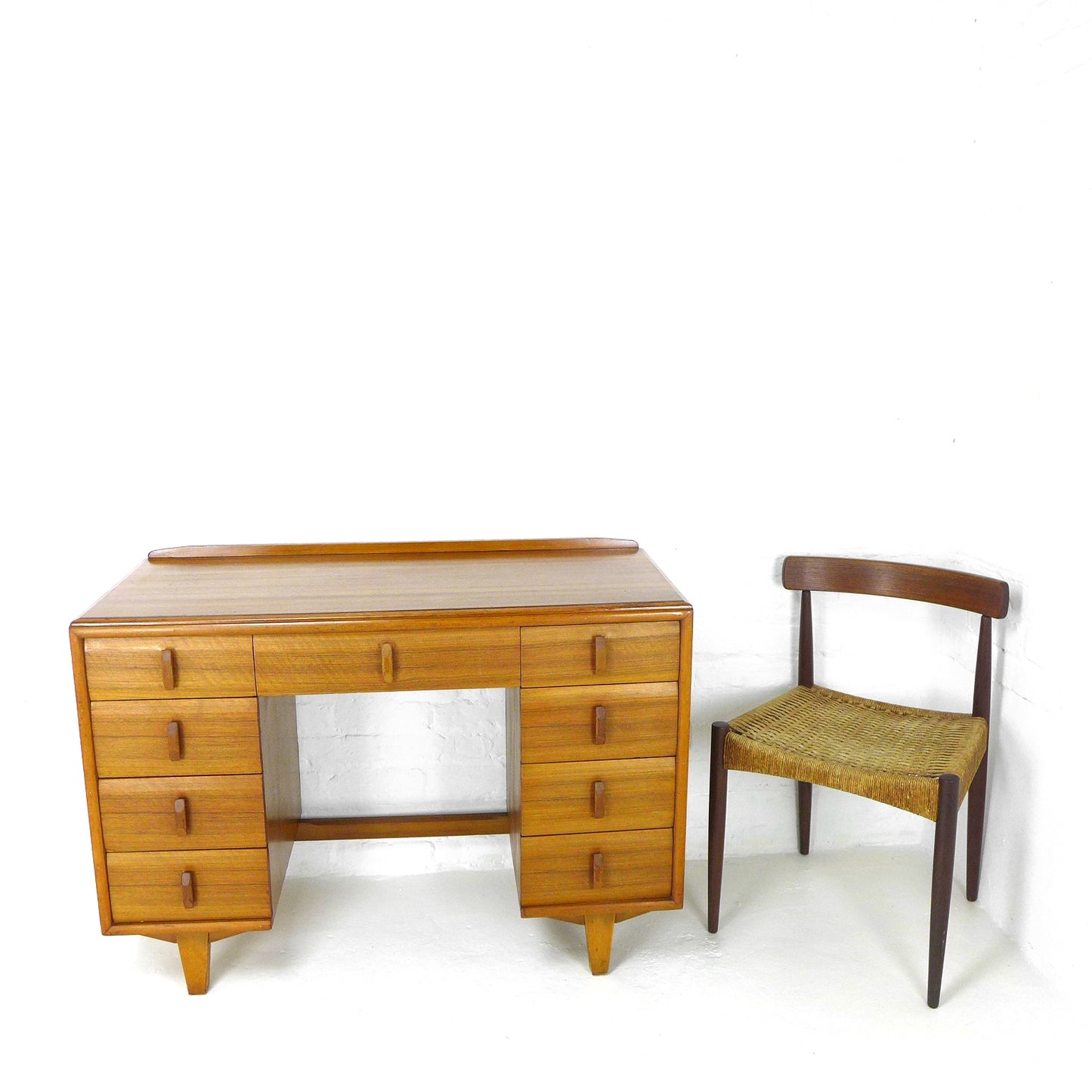 Compact HEALS Pedestal Desk - Gordon Russell?