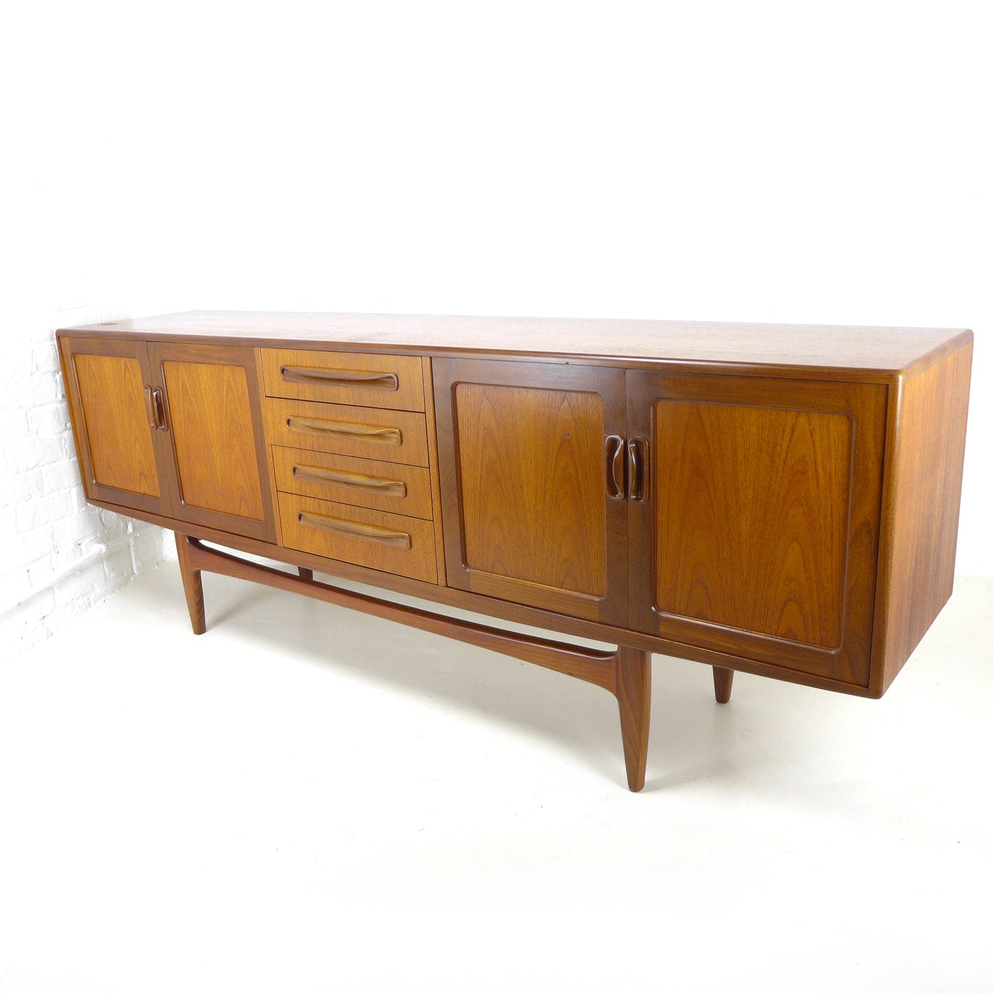 Mid Century G PLAN Teak Sideboard - Extra Long 7 ft