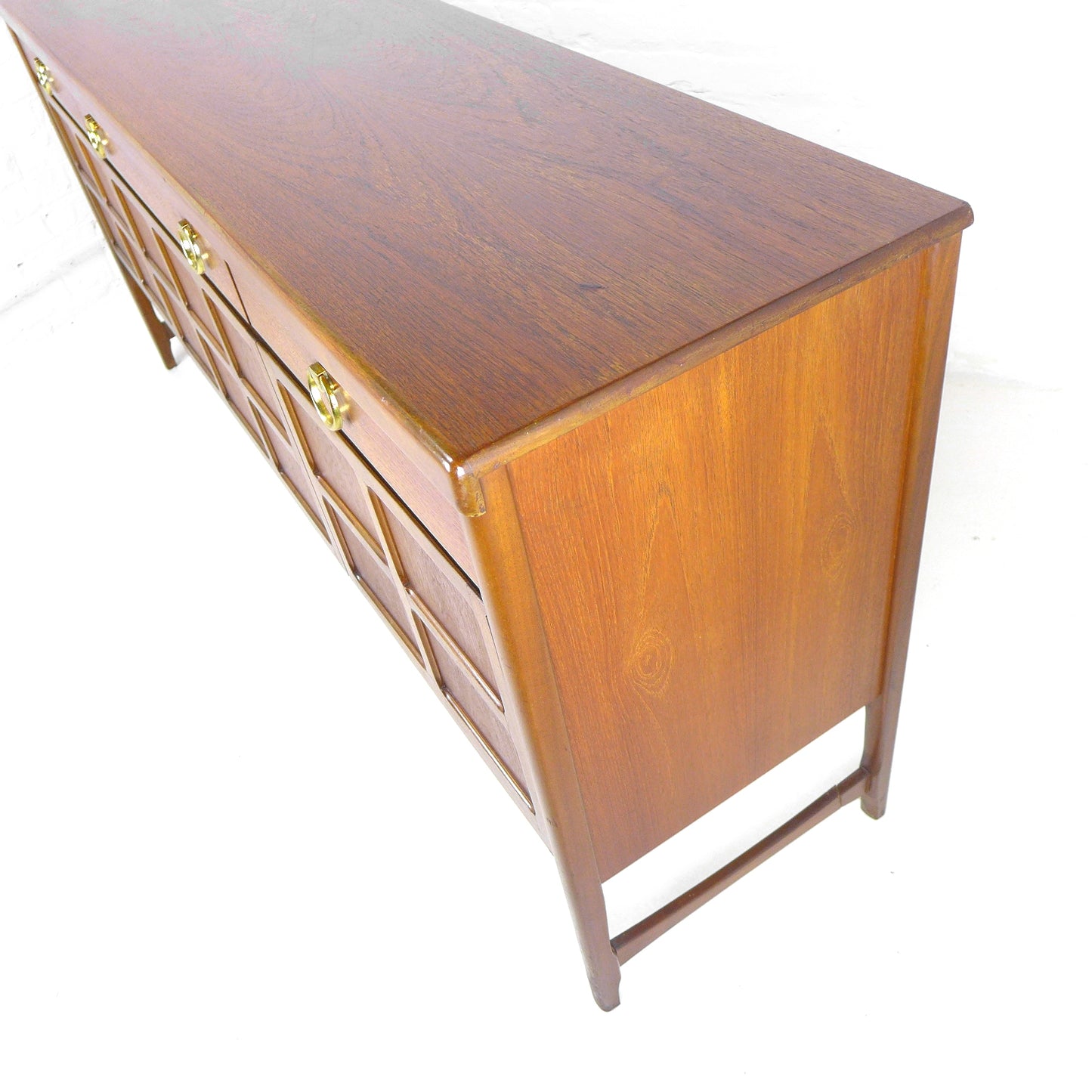 Mid Century NATHAN Teak Sideboard - Squares XL