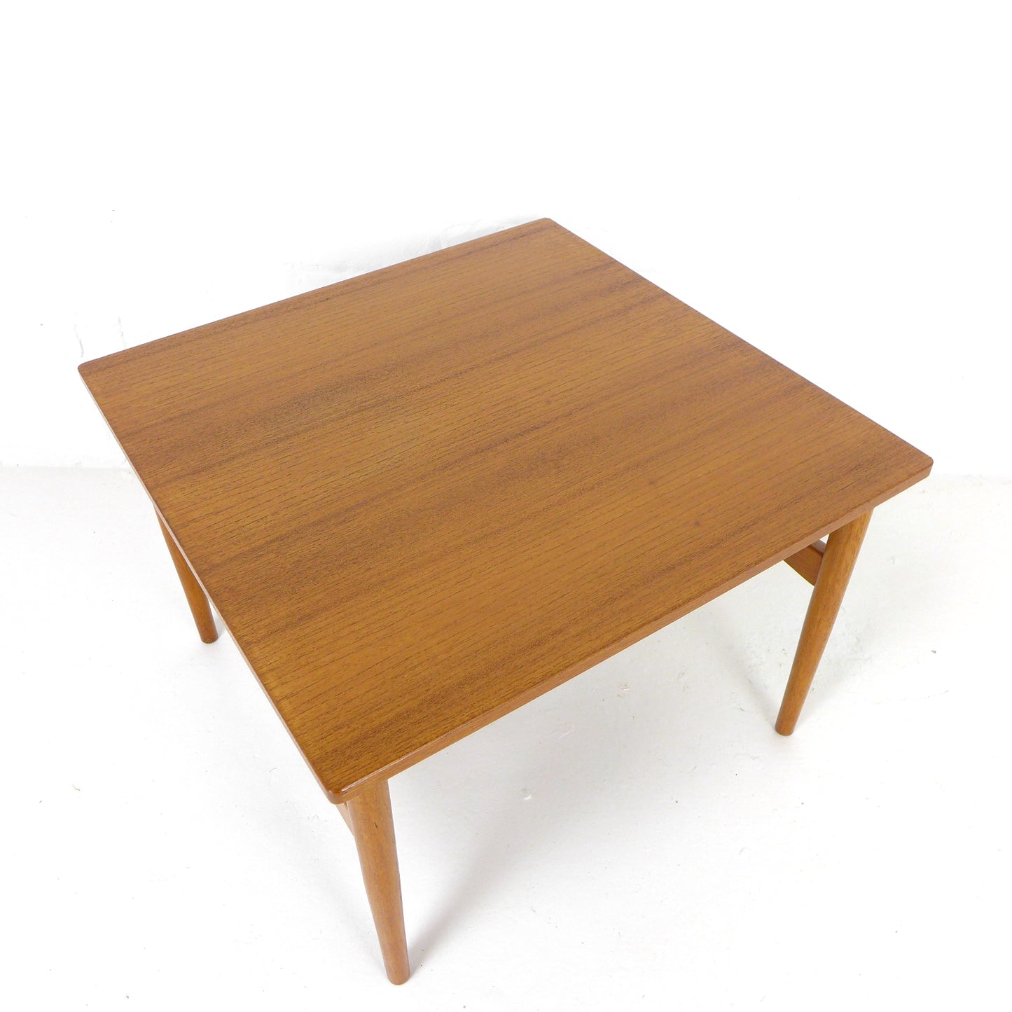 Mid Century Square Coffee Table in Teak