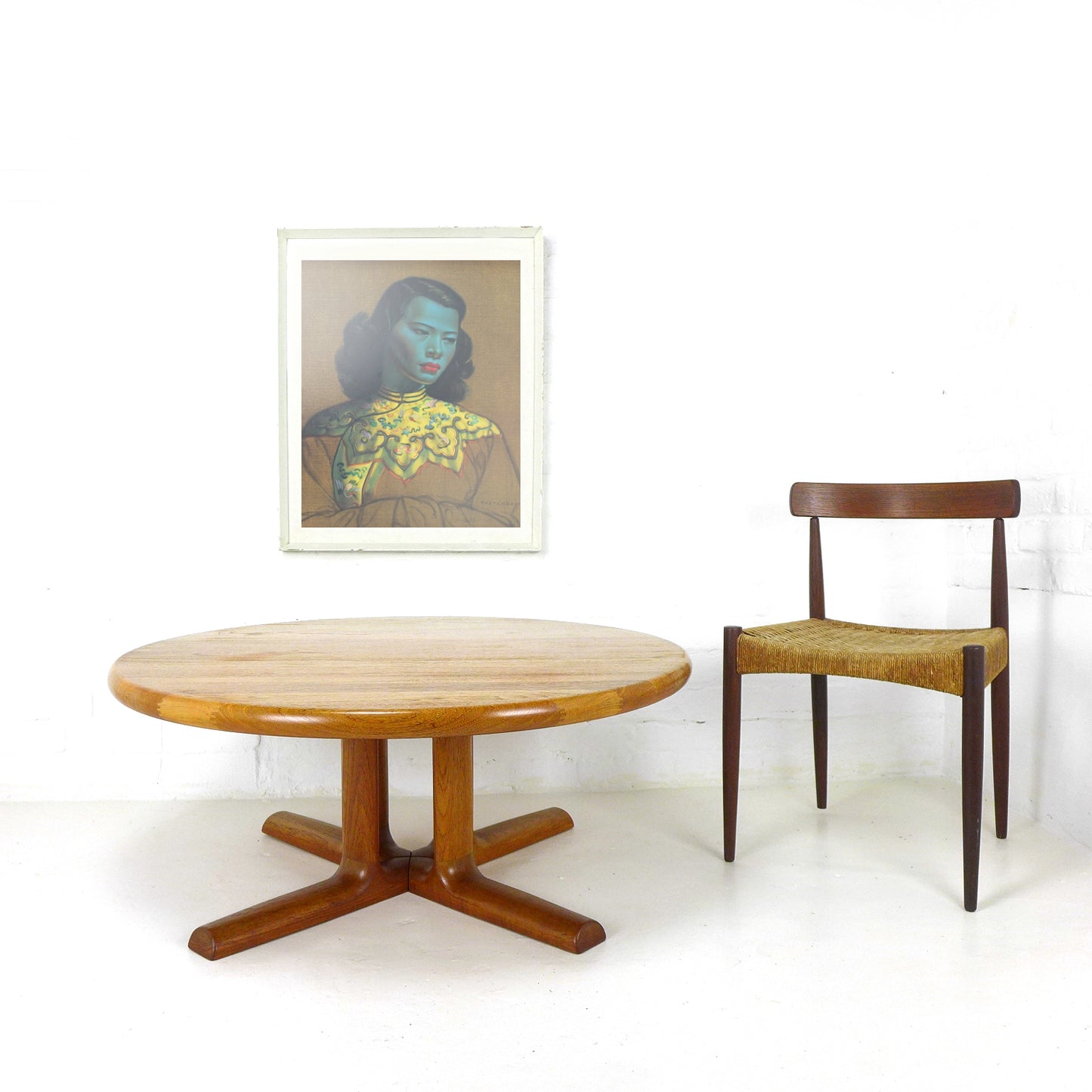 Danish Mid Century Dyrlund Coffee Table in Teak