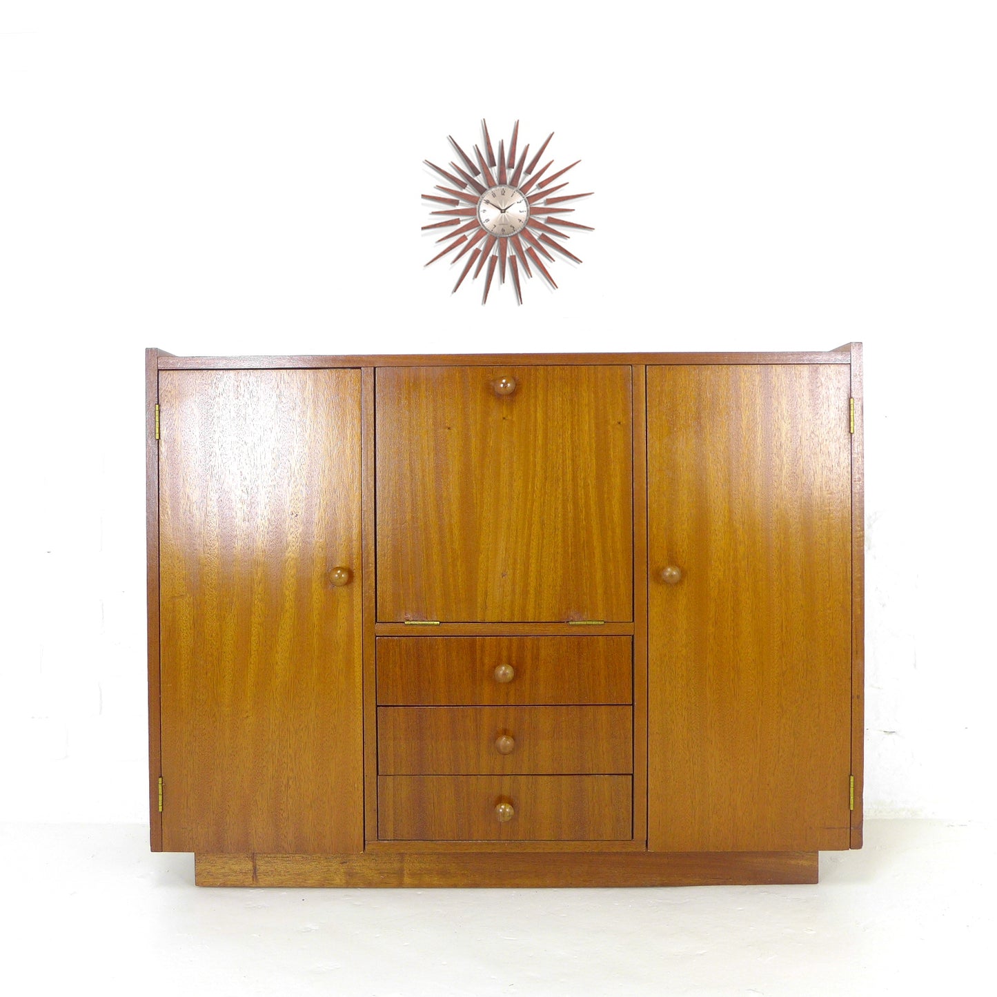 Mid Century Teak Sideboard / Bookcase Storage Unit or Drinks Cabinet