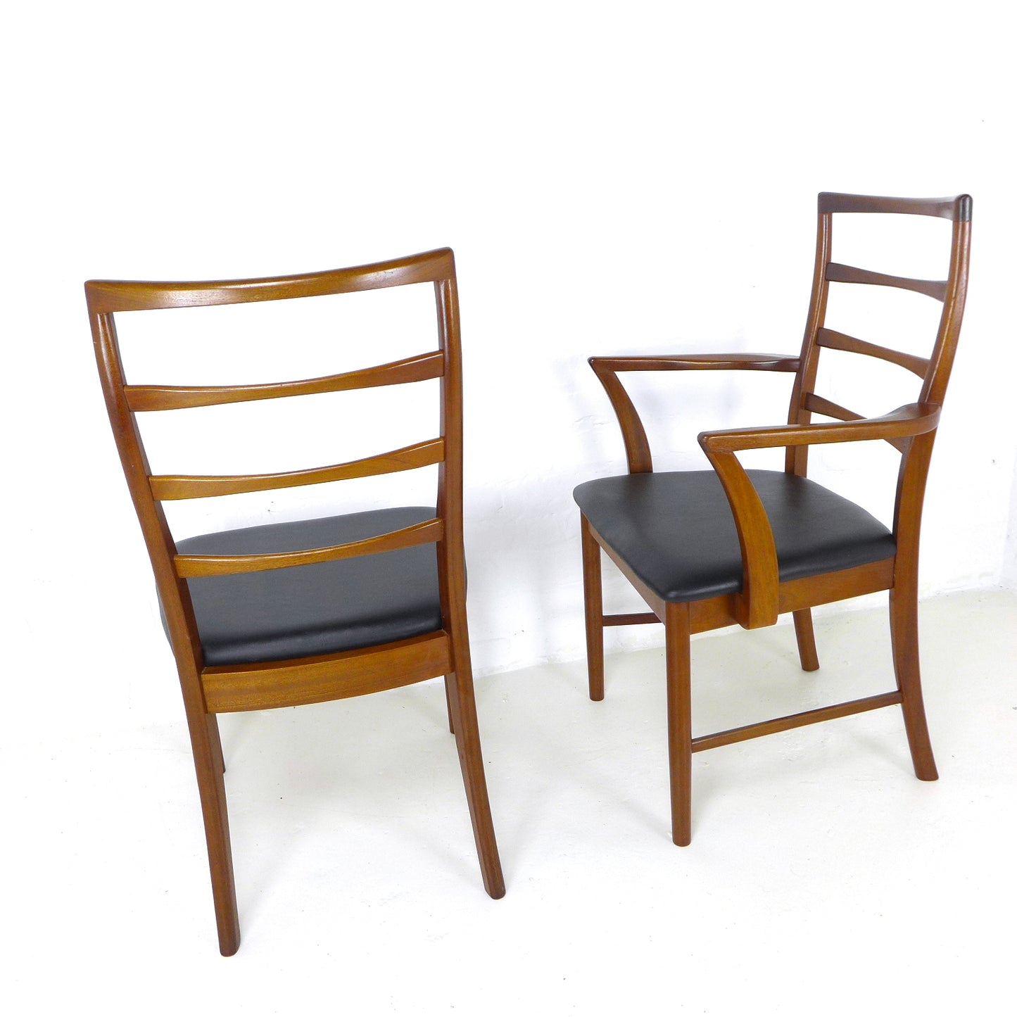 Set of 6 Dining Chairs by McIntosh in Teak *NEW UPHOLSTERY* Mid Century Danish Style