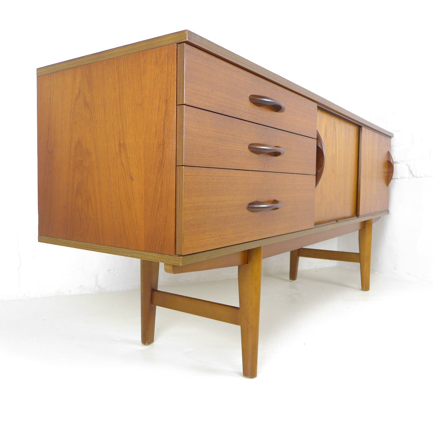 Mid Century Teak Sideboard by Avalon - Long and Low