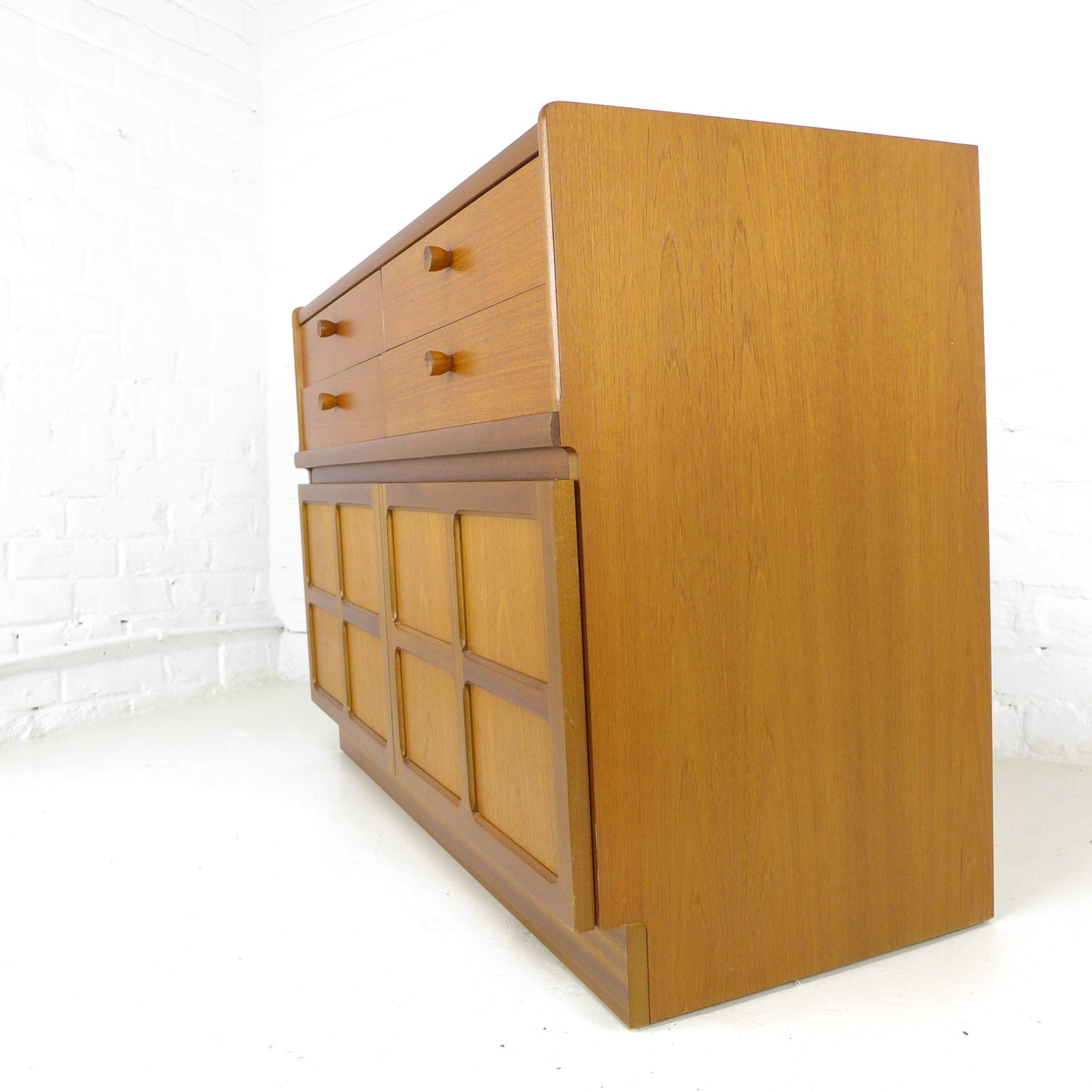 Mid Century Sideboard in Teak by NATHAN