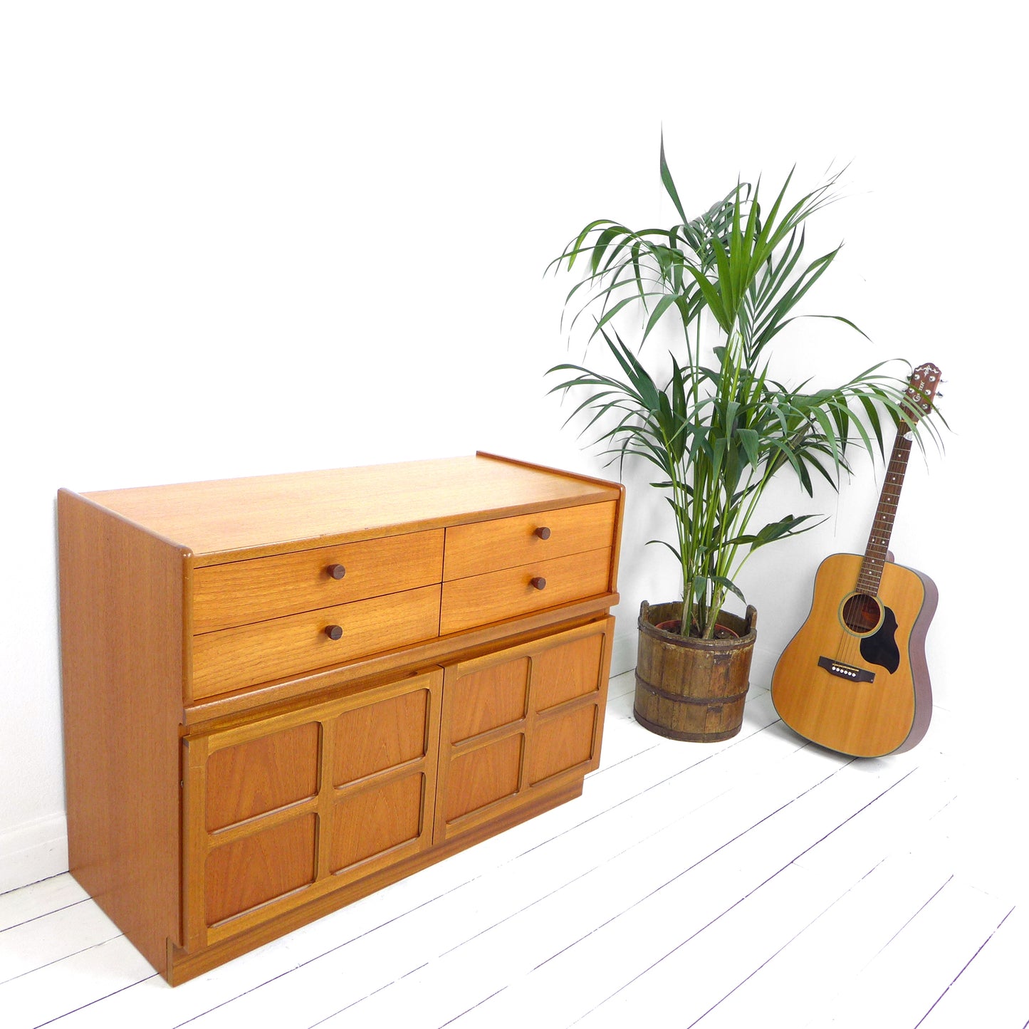 Mid Century Sideboard in Teak by NATHAN