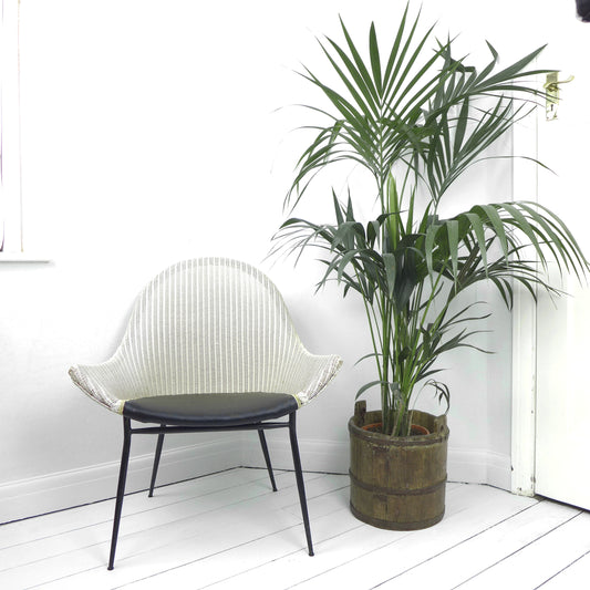 Mid Century Armchair by Lloyd Loom "Stingray" Space Age Atomic