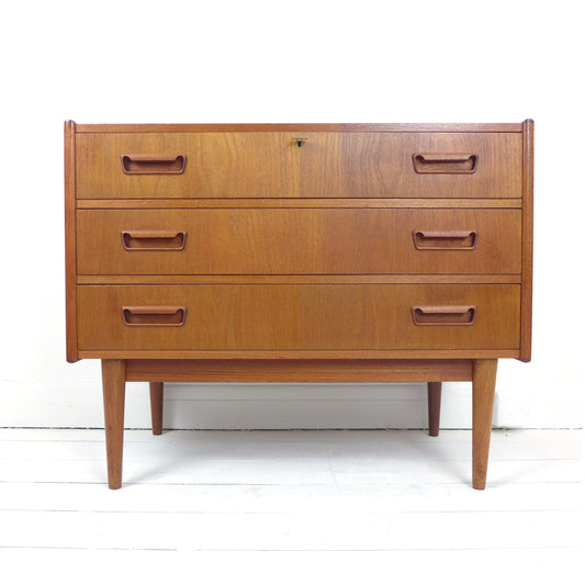 Danish Teak Chest of Drawers by Gunnar Nielsen Tibergaard - Mid Century