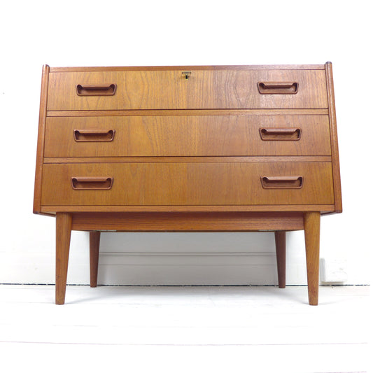 Danish Teak Chest of Drawers by Gunnar Nielsen Tibergaard - Mid Century