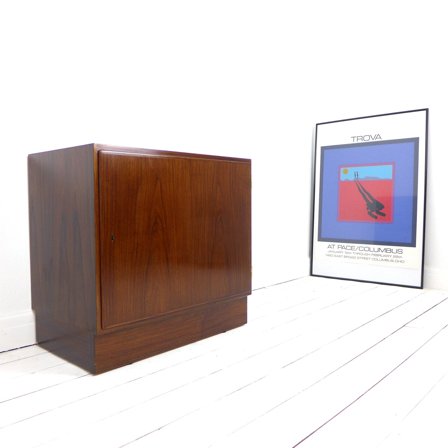 Danish Rosewood Record / Drinks Cabinet by Carlo Jensen for Hundevad & Co