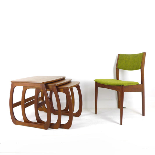 Vintage NATHAN Teak Nest of Tables - Mid Century Modern