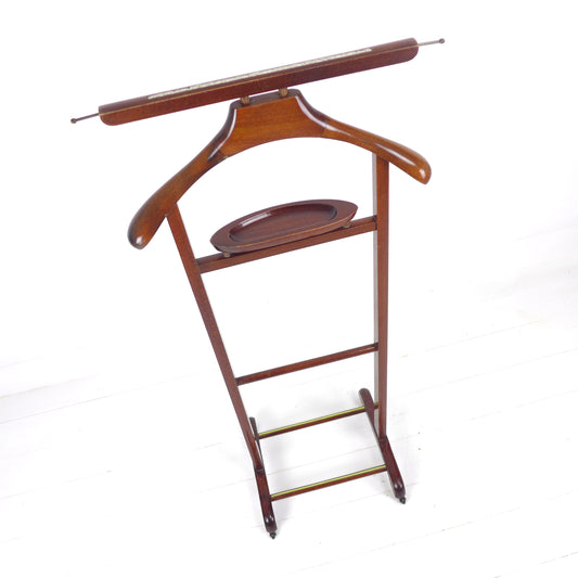 Vintage Gentleman's Valet Clothes Stand - Mid Century Modern - Men's Butler Rack